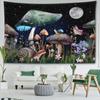 Gobelin Ślimak Grzybek z Kreskówek Wisząca Ściana Minimalistyczna Sztuka Bohemia Kawaii Salon Sypialnia Tło Tkanina Wystrój Domu