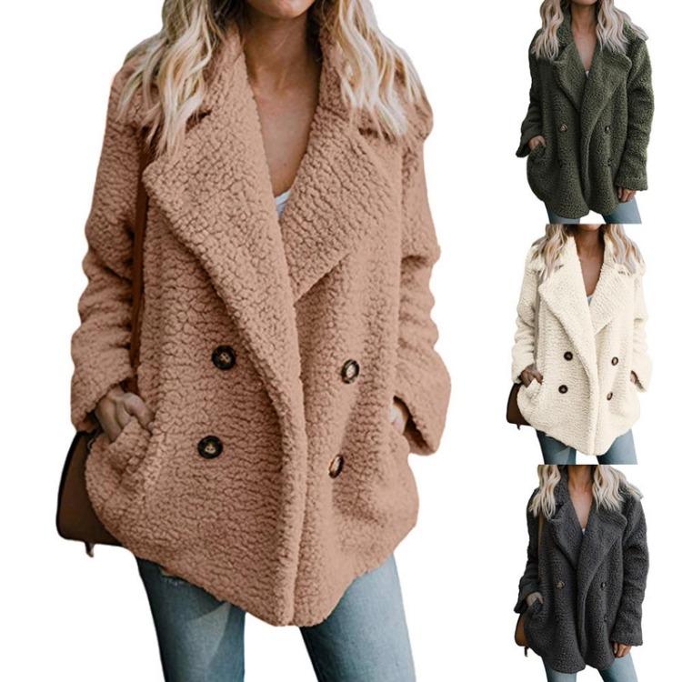 Warm Winter Women Ladies Casual Overcoat Jacket Coat Outerwear