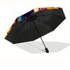 Goku Balls Automatic Open Umbrella Compact Foldable Design, Durable Fabric for Casual Birthdays, Christmas s a0820053
