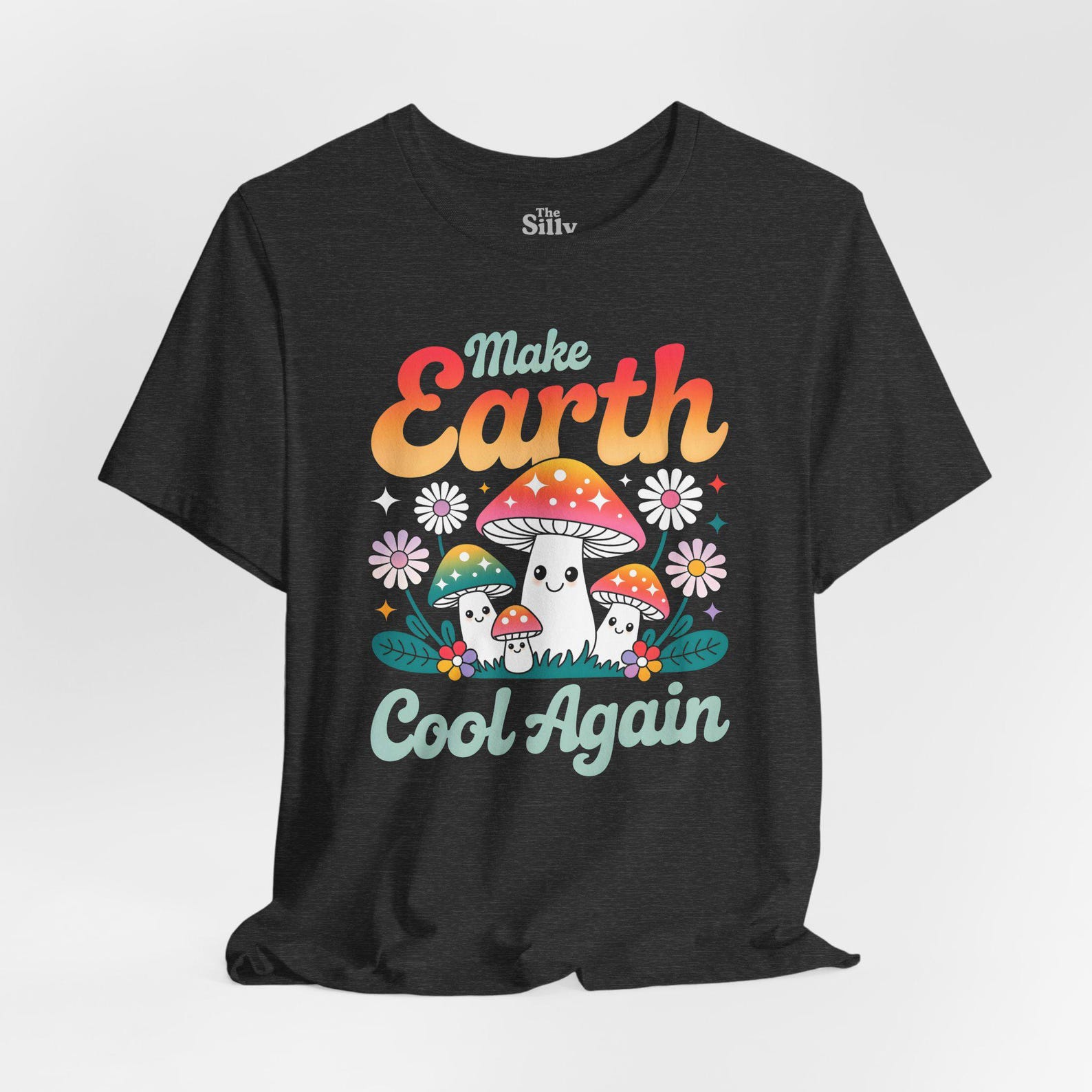 Retro Earth Day T-Shirt, Funny Climate Change Tee, 70s Hippie Style 3XL