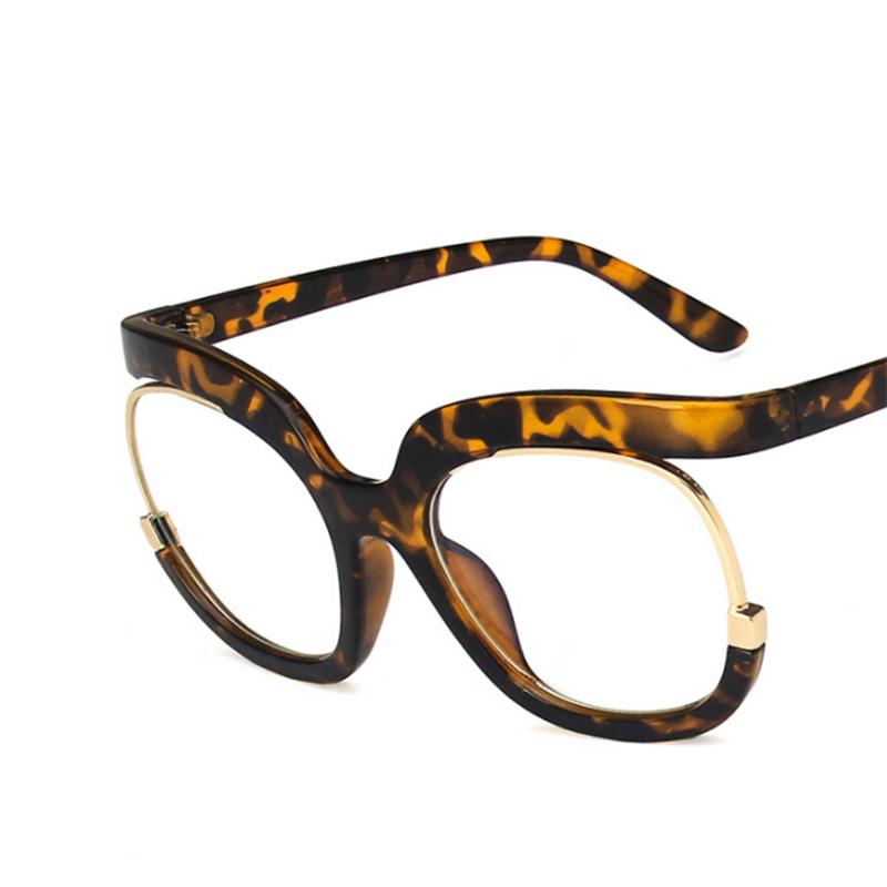 Owl Shape Colorful Frame Clear Lens Glasses Myopia Nerd Spectacles Degree 0 -0.5 -1.0 -2.0 -3.0 -4.0 To -6.0