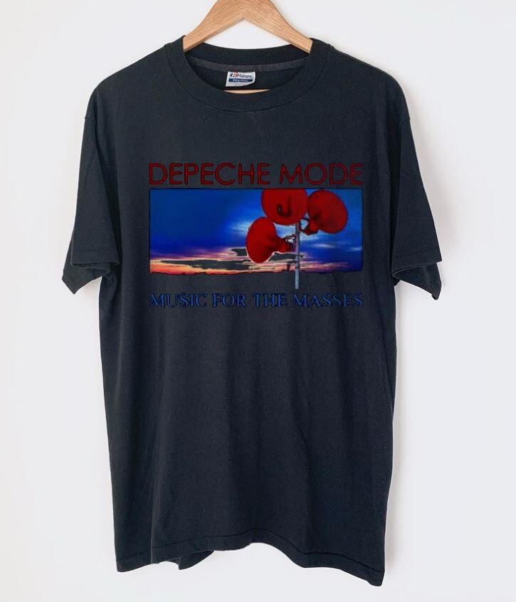 DEPECHE MODE Music for The Masses Новая волна Унисекс S-5XL HH04036 Унисекс Футболка XXXL
