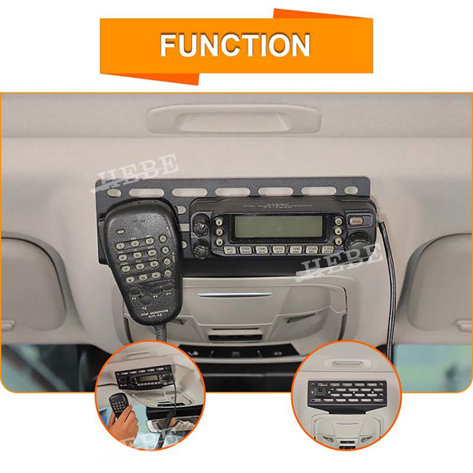 HEBE Car Walkie Talkie Holder Intercom Rack Bracket Fit for GWM Tank 300 2021 2022 2023 2024 2025 Accessories