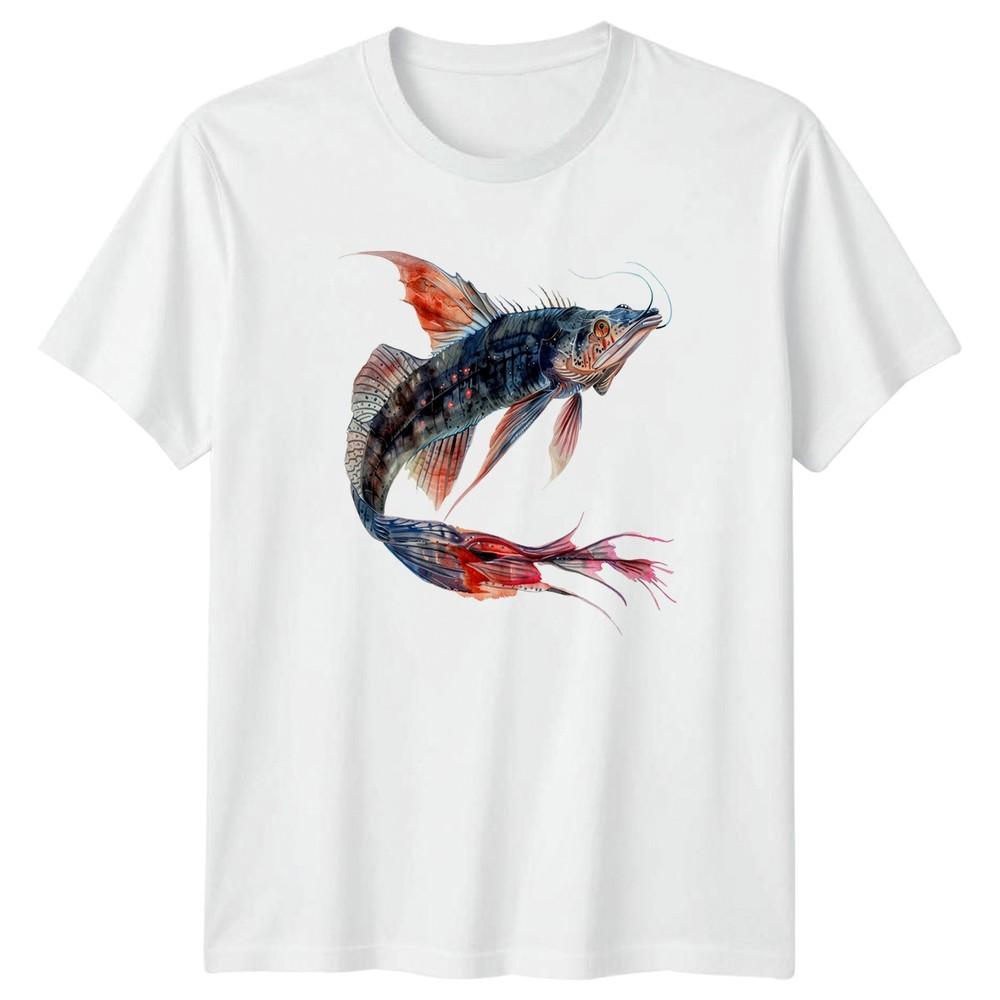 Artistic Fish TShirt Marine Life Gift For Him And Her S