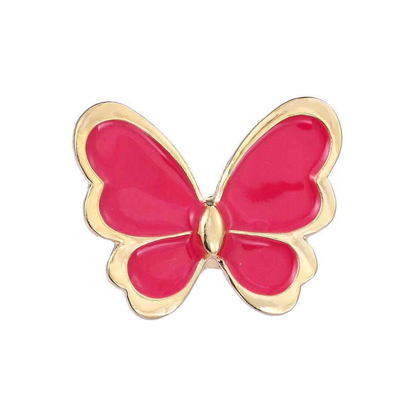 Cute Multicolor Butterfly Brooch - Versatile Accessory for Girls