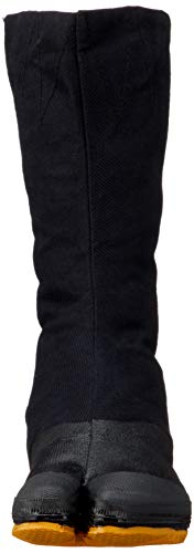 Co-cos Nobuoka Work Tabi, Practical Underground Tabi, 12-Piece Kohaze Tabi, Waterproof, Rikio, Black, 25 cm
