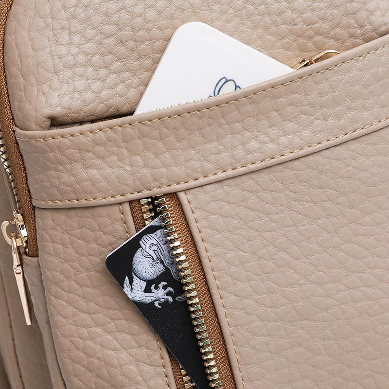 Women's Chest Bag Wide Shoulder Bag Vintage Crossbody Bag