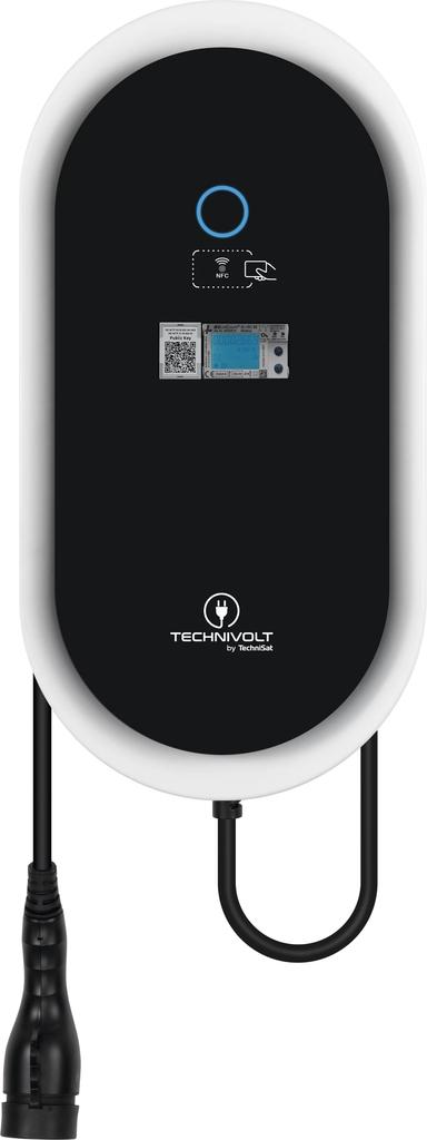 Wallbox Ladestation TECHNIVOLT 2200 SMART PRO 22kW 2 RFID 4G Wi-Fi MID