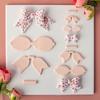 Bow Series Polymer Clay Earrings Soft Pottery Mold DIY Bowknot Hairpins Brooch Jewelry Cutting Die Gift Making Tools
