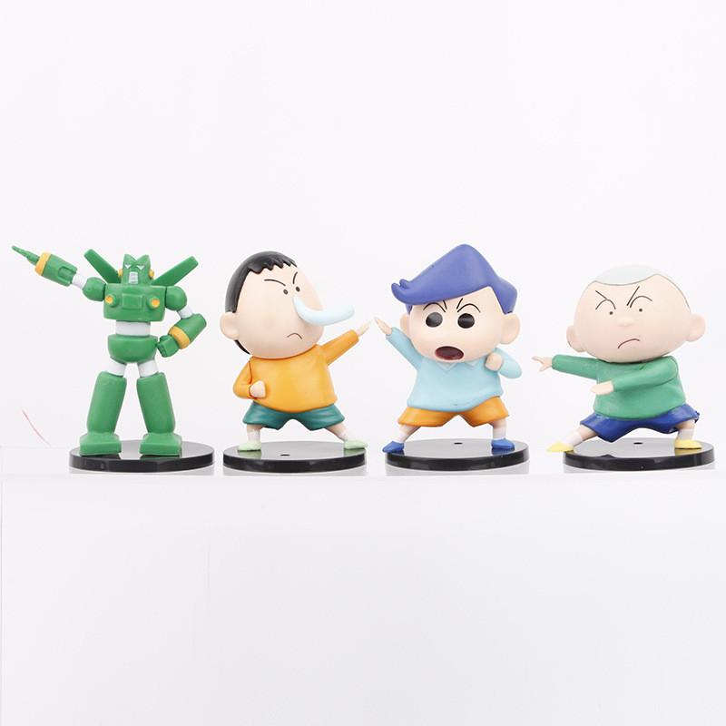 Crayon Shin-chan Action Figure Pvc Model Dynamic Ultra Hero Collectible Toy