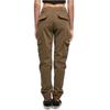 Pantalon En Sergé De Coton Femme Urban Classics Utility - Olive - 26