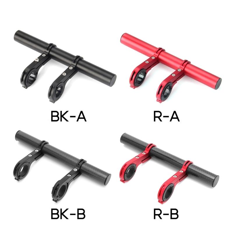 Bike Handlebar Extender Portable Bicycle-Handlebar Extension Double Bike Handlebar Bracket for Holding Bicycle-Headlight