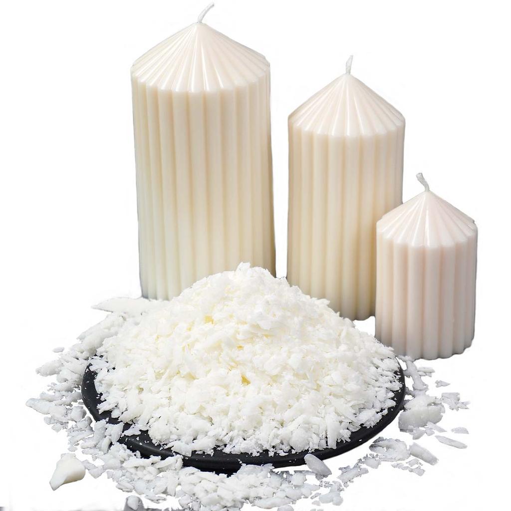 100/250/500/1000g Natural Soy Wax Flake DIY Handmade Candles Crafts Additive-Free Scented Candle Raw Material Making Kit