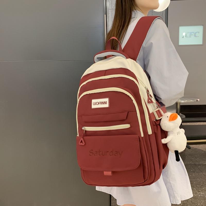 Student schoolbag middle school student forest department high school student backpack new large capacity primary school student backpack
