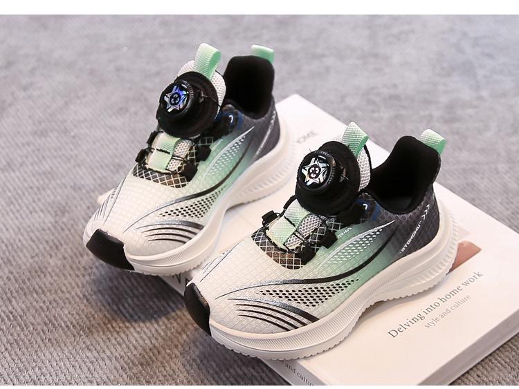 2026 Spring/Autumn Boys Lightweight Breathable Non-Slip Running Shoes - Medium to Large Sizes