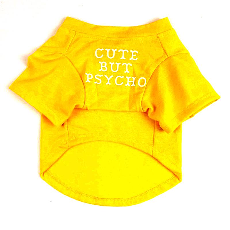 

Одежда для собак, жилет для кошек, одежда для маленьких собак, кошек, хлопковая модная одежда для французских бульдогов, футболка для домашних животных, костюм чихуахуа S