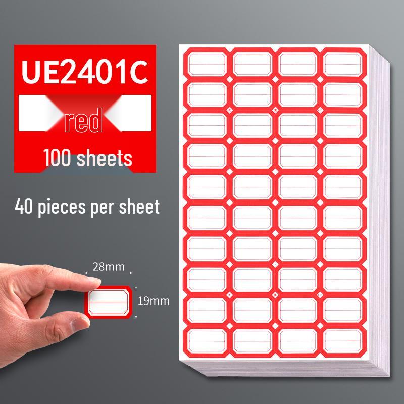 Roztomilé vodotěsné samolepicí poznámkové samolepky - Malé ručně psané štítky