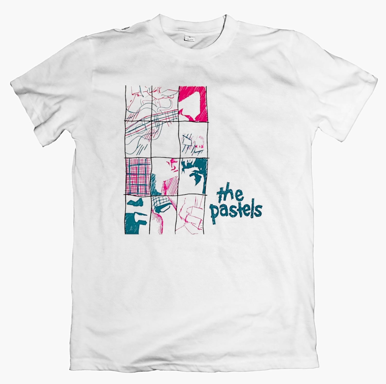 THE PASTELS T shirt, Indie Jangle Pop Tee C86 80s Band T shirt Vintage Style Graphic 3XL