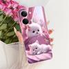 Case For Xiaomi Poco X8 Pro Max Cover Transparent Fashion Butterfly Cute Cat Cool Painted Soft Phone Casing 2602BPC18G