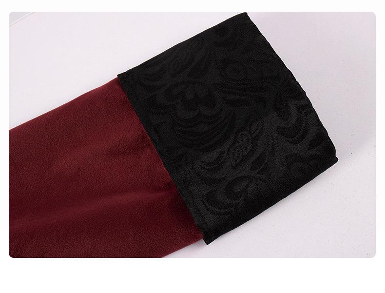 Pánský vínově červený retro punkový kabát střední délky se stojáčkem (Vydání 2025)