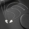 Matching Family Necklaces 1 Pair Necklace Bonds Heart-Shaped Pendant Sentimental