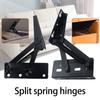 2Pcs Sofa Triangular Spring Headrest Hinge Furniture Storage Support Hinges for Cabinet Door, Sofa Bed & Furniture