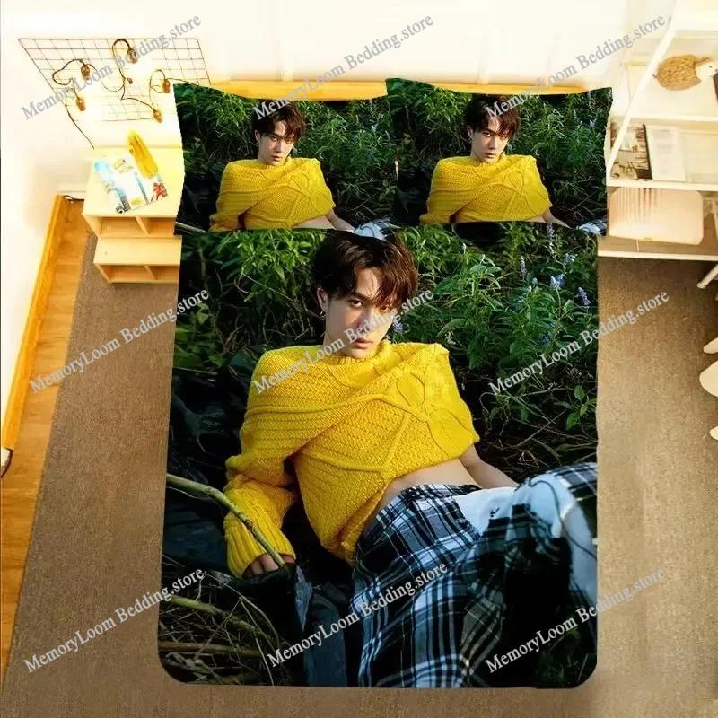 Wang Yibo Poster Pillowcase+ Duvet Cover Single Dormitory Student Knit Yebo Lifestyle Photo Picture Double Bedding Set