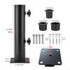 Umbrella Base Stand Heavy Duty Marble Flag Pole Holder Sun Mount for Outside