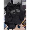 Vintage Zip Up Hooded Sweatshirt, New Arrival Loose Trendy Casual Hoodie Jacket Top for Spring Autumn