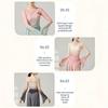 Chinese Hanfu Saree Blouse Gradient Dance Mesh Top Fashion Performance Training Costumes  Women