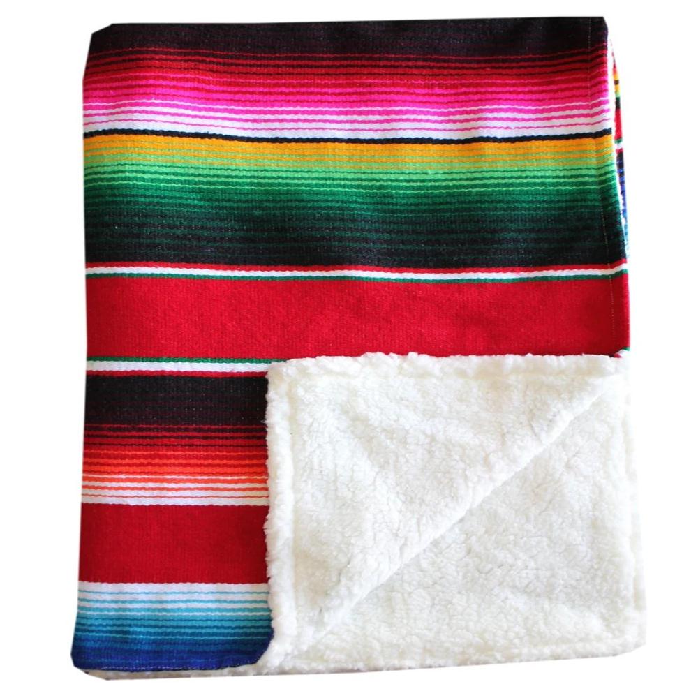 serape swaddle blanket
