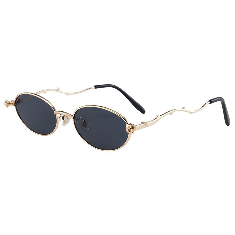 

Fashion Camellia Ladies Sunglasses, Uv Protection Sunglasses, Versatile Retro Sunglasses Trend