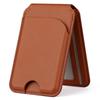 Portacarte Magnetico in Pelle MagSafe per iPhone 12-17, Custodia Flip Universale Multifunzione Apple 16