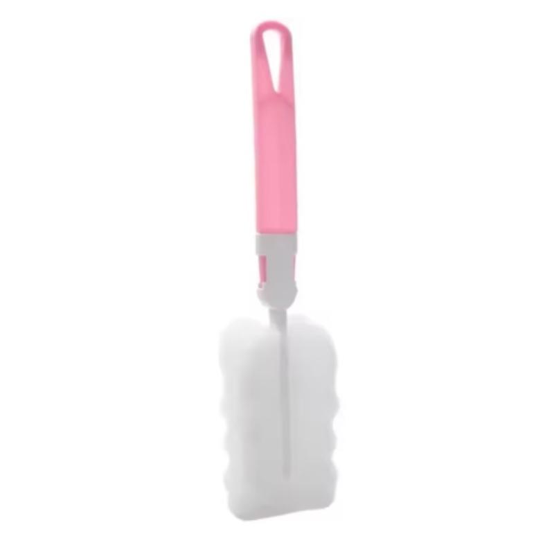 5pcs Long-Handle Sponge Brush for Mugs Glass Bottles Cups Scrubber for Efficient Cleaning Sponges Reusable Kitchen Clean Tool