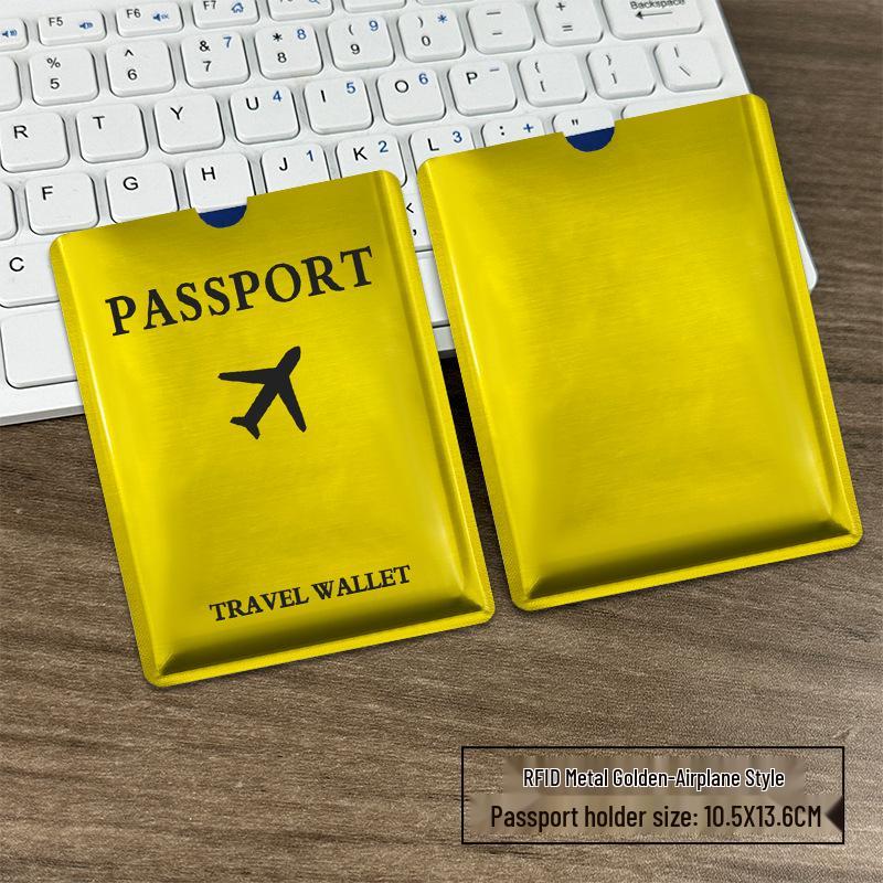Cross-border RFID & NFC Blocking Waterproof Aluminum Card Sleeve