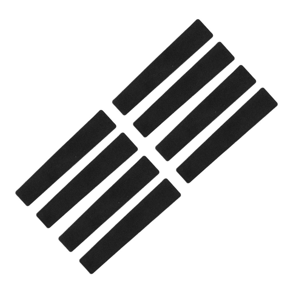 8PCS Archery Sticker Pad PU Fur Anti Slip Bow String Shock Absorbing Silencer Dampener for Recurve Bow