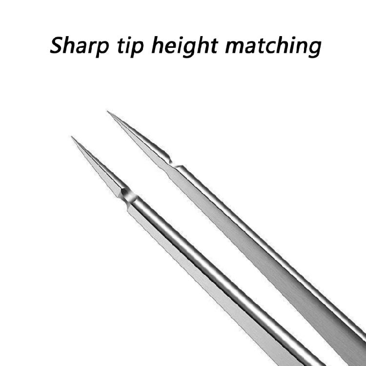 Polished Tweezers With Nonslip Grip Perfect For Gardening Trimming Jewelers Engineers Repair And Scientific Applications