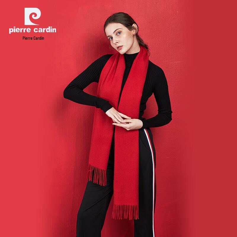 Pierre Cardin 99% Cashmere Scarf with Tassels