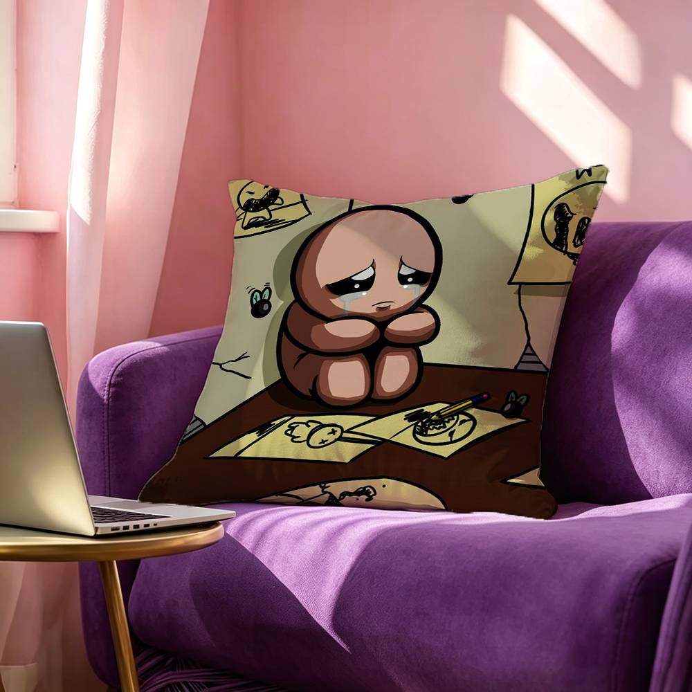 Cool The B-Binding of I-Isaac Square Double-Sided printed Pillow Case Bedroom Bedside Pillow Sofa Cushion Cover