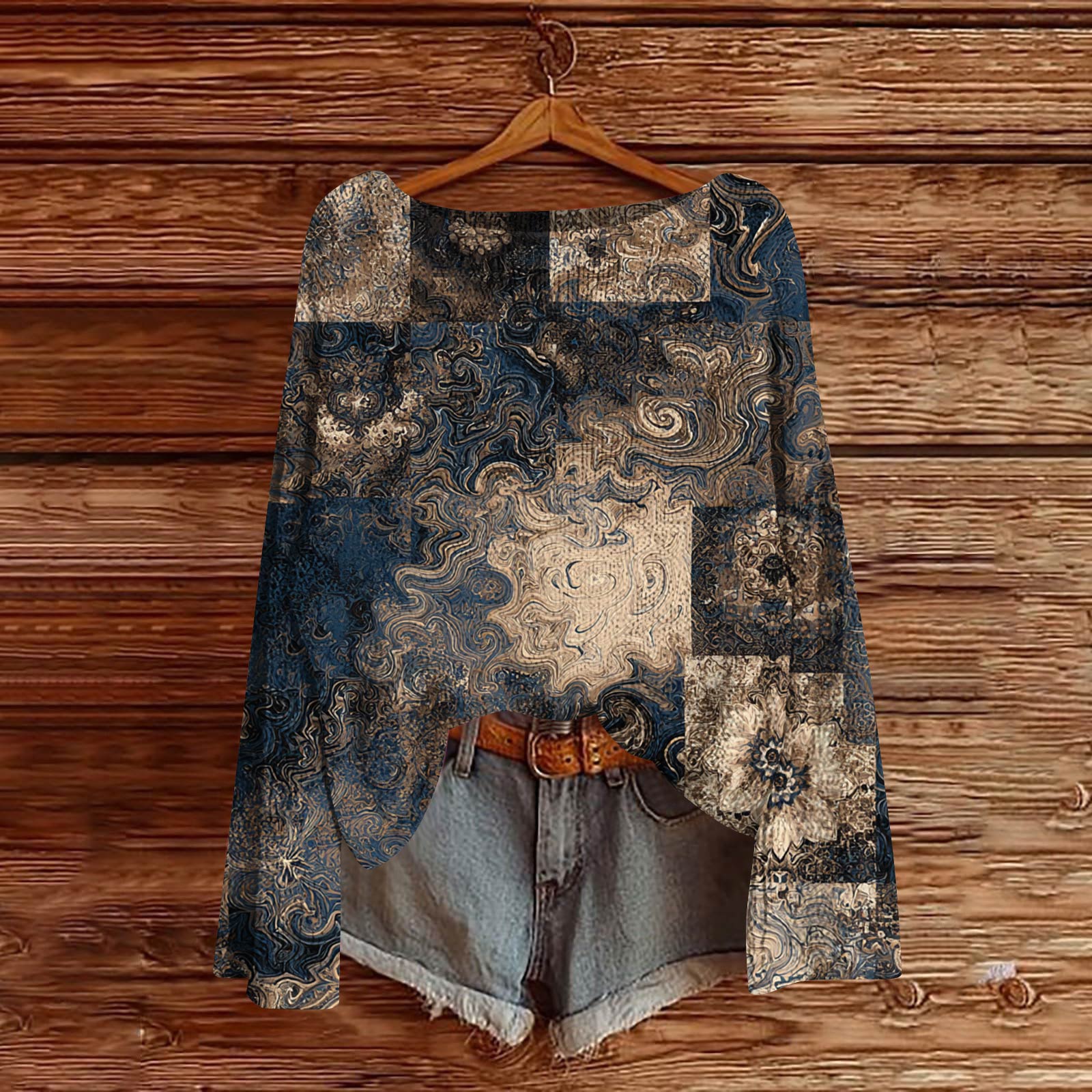 

Жіночий легкий светр з круглим вирізом, повсякденний в язаний пуловер з довгим рукавом XXL хакі