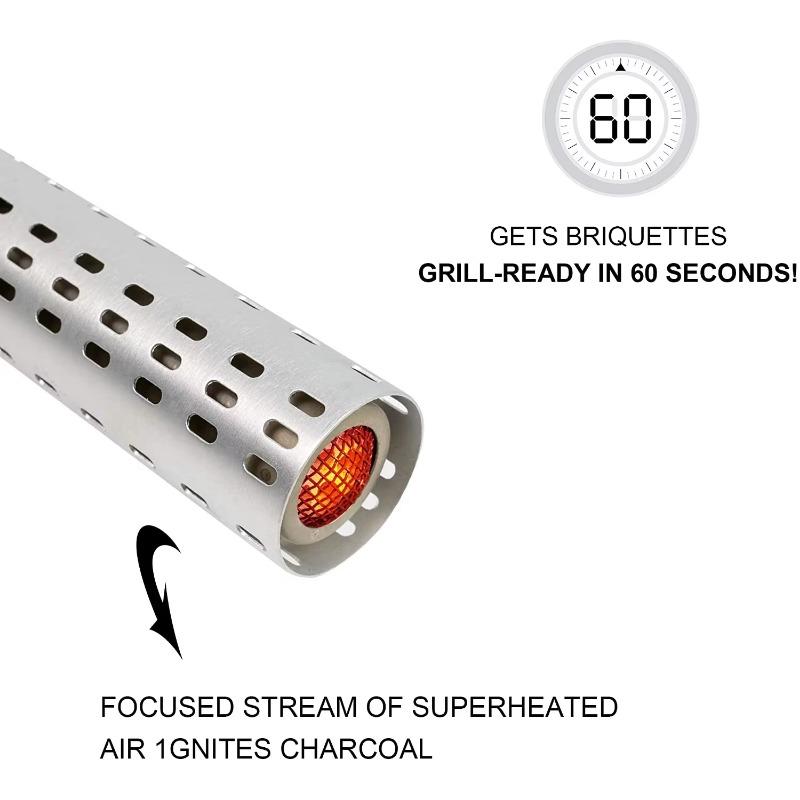 Smoker BBQ Starter GrillS Fire Lighting Tools Premium Electric Charcoal Lighter Barbeque Bbq Grill Outdoor Tools