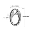 2pack Stainless Steel Carabiner Key Hanging Buckles Travel Carabiner Outdoor Key for Campers