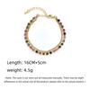 Women's Bohemian Multi-Layered Natural Tourmaline Beaded Bracelet