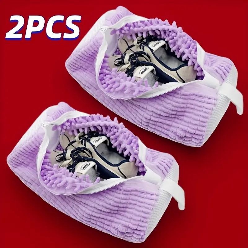 Wielorazowy Gruby Siatkowy Worek do Prania Obuwia do Pralki Trwały Ochraniacz na Pranie