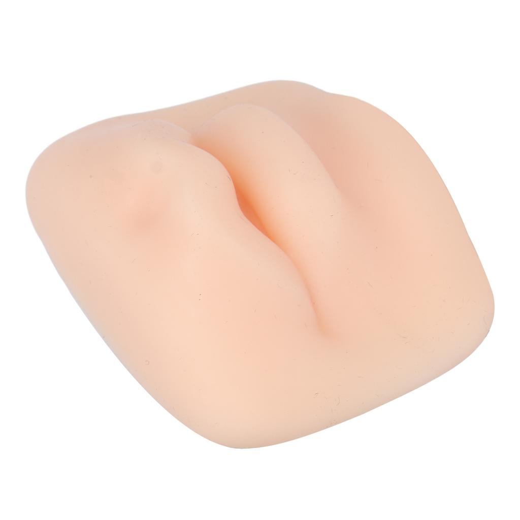 Silicone Lip Model 3D Semi Permanent Soft Microblading Realistic Lip Piercing Practice Model