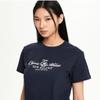 New Balance Nbnef2w212 Women Heritage Short Sleeve Tee  Navy 