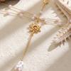Zinc Zinc Alloy Pendant Belly Chain Pearl Boho Chest Chain Inspired Waist Chains  Travel