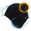 Plus Merino Wool Knit Hat with Ear Ski Snowboard Slimming Cold [TOP-EX] Black, Size, Men's Flaps, Hat, Hat, Face, Protection, Autumn/Winter, Cycling,