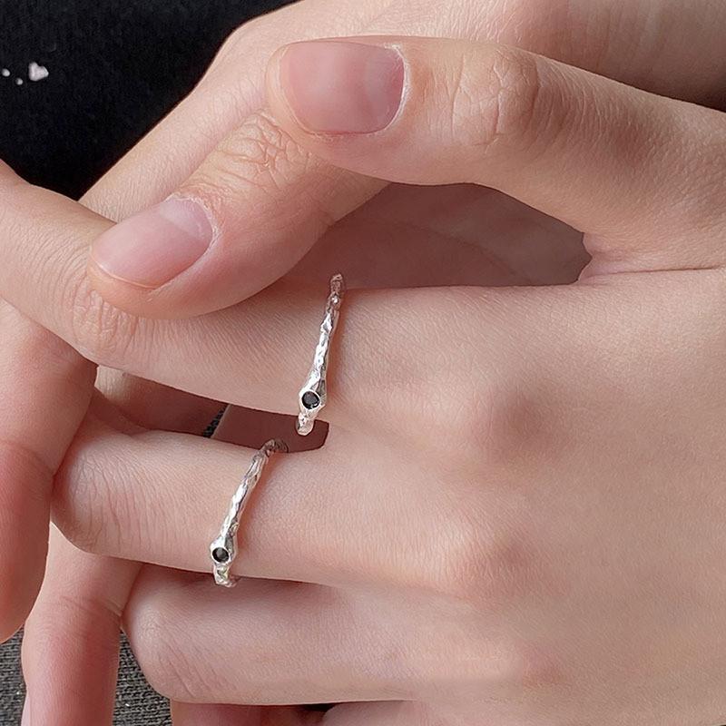 Eleganter Verstellbarer Offener Ring Mit Strasssteinen Für Damen Stilvolles Geometrisches Design