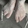 Thumbs apart Lace Split Toe Socks Korean Student Socks New Long Knee Mid-calf Socks